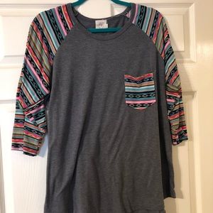 Grace & Emma Baseball Tee